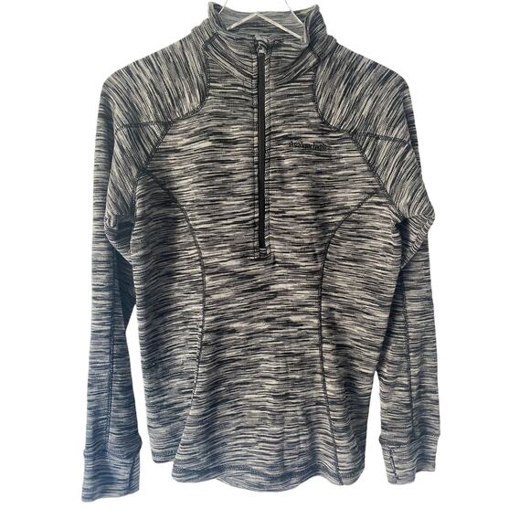 AVALANCHE TECTONIC ZIP-NECK GRAY/BLACK SWEATSHIRT SIZE MEDIUM - Picture 1 of 6